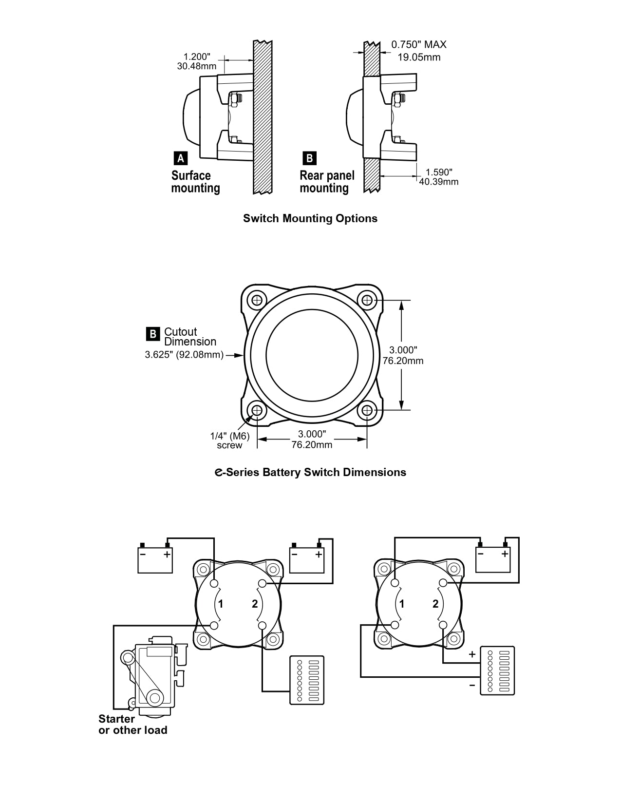 Battery Switch  diagram 