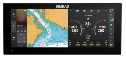 Simrad NSX 3012UW "Ultrawide" with Active Imaging Transducer