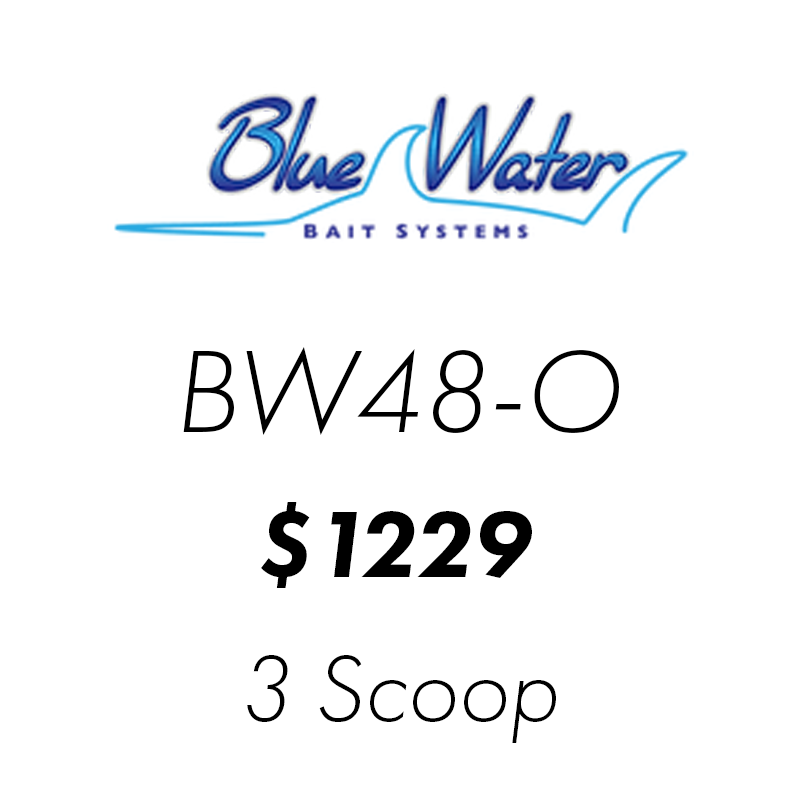 Bluwater bait tank 48 $1229